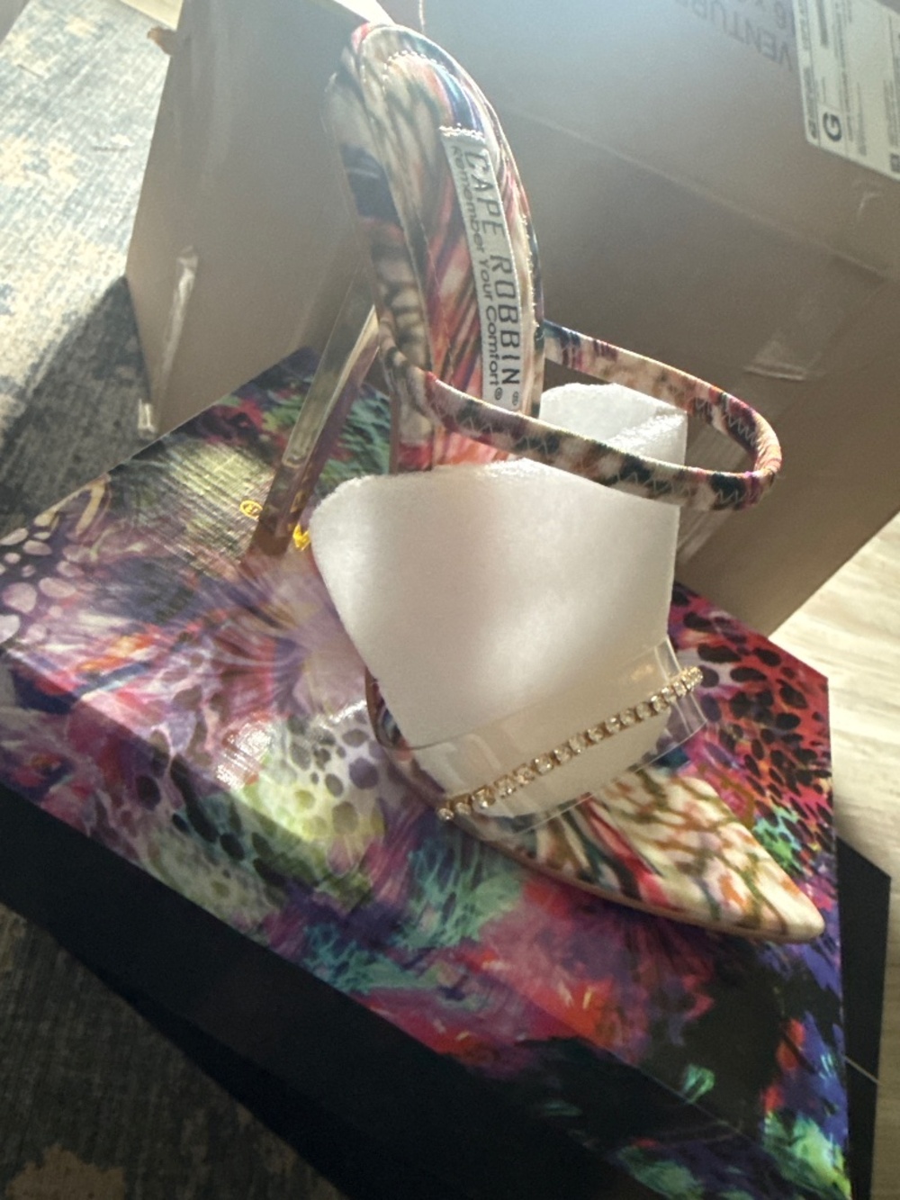 Pointy stilettos